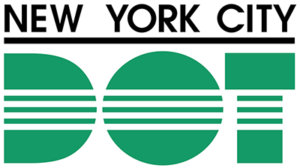 Logo that reads New York City DOT