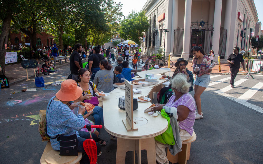 One Big Table for NYC is on the streets