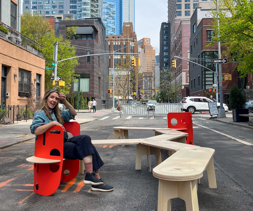 One Big Bench for the streets of NYC