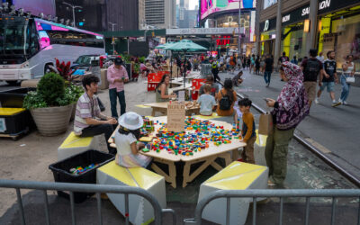 Street Lab returns to Times Square with a series of pop-ups to serve migrant families