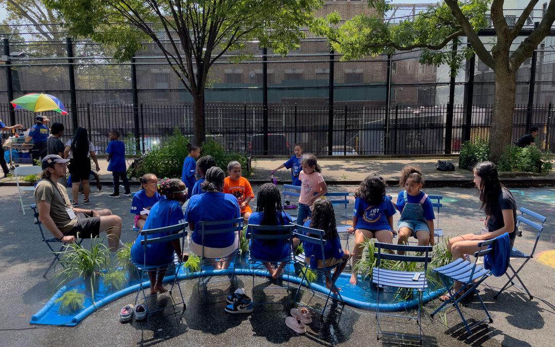 Danish delegation visits Street Lab at work in Washington Heights