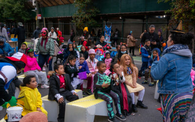 Creating a safe place to celebrate Halloween on the street in the Bronx