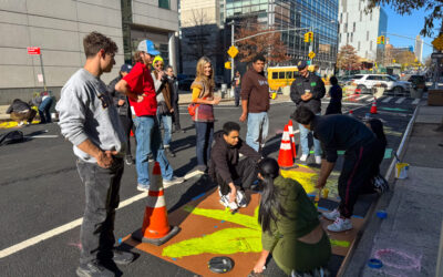 Supporting a new Open Street in Washington Heights with a mural and more