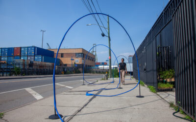 New design for NYC streets: OASIS misting arches