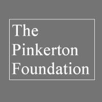 pinkerton Logo with a red icon with text underneath saying: Lily Auchincloss Foundation