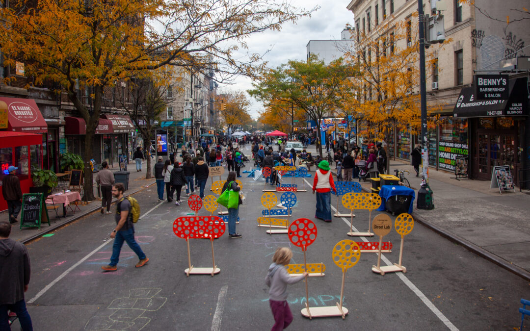 Street Lab helps community activate 11-block Open Street in Crown Heights