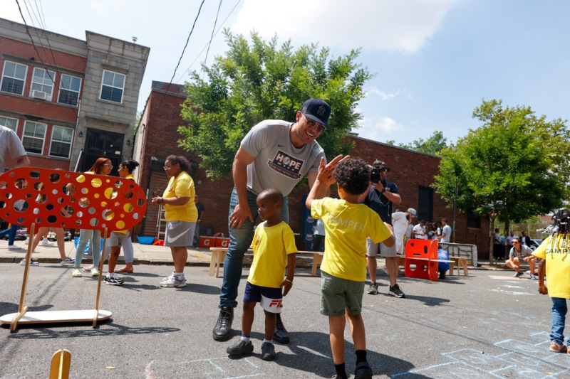 New York Yankees;  HOPE WEEK 2023 COMMUNITY INITIATIVE DAY FIVE: FRIDAY, JULY 7 – STREET LAB