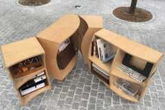 The Uni Portable Reading Room in New York City